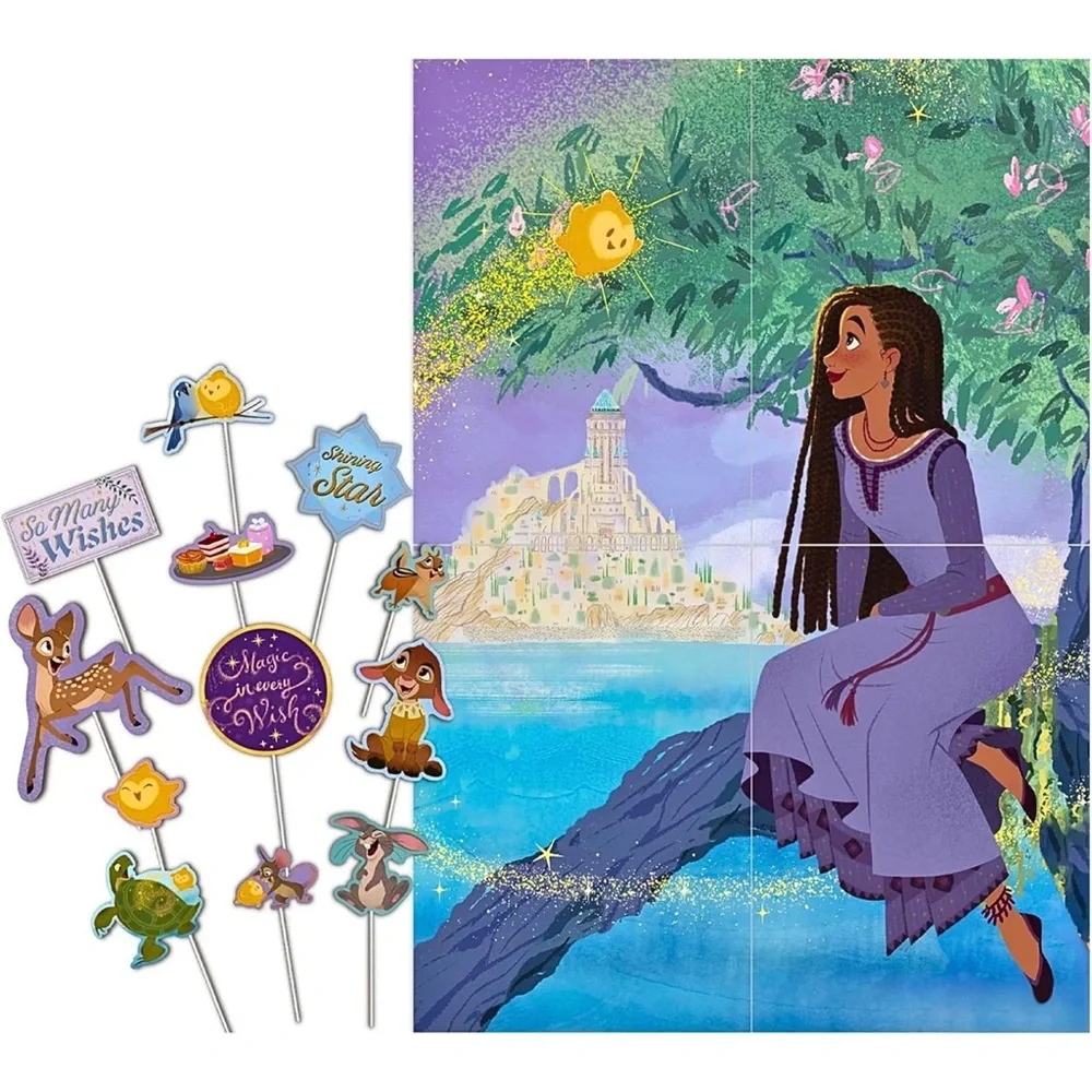 Disney Wish Backdrop with Props Kit